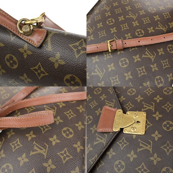 LOUIS VUITTON Porte Documents Bandouliere 2Way Hand Bag Monogram - Picture 10 of 15